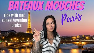 Bateaux Mouches Paris Sunset cruise [upl. by Arymas]