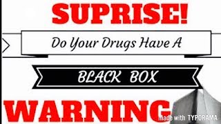 BLACK BOX warning that psychiatrists dont tell you [upl. by Magas]