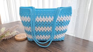 Incredible Super Easy Crochet Tote Bag  Beginner friendly  Chompu Handicrafts [upl. by Uis546]