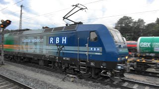 Treuchtlingen Viele Kesselzüge amp andere Güterzüge ICE amp RE16 mit BR111 BR151 Lokzug 🇪🇺ÖBB EULok [upl. by Yung]