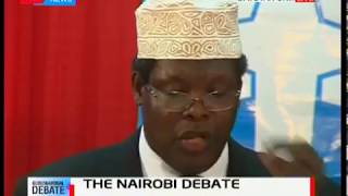 Nairobi gubernatorial candidates give their closing remarks [upl. by Ahsiem]