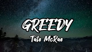 Tate McRae  Greedy Lyrics [upl. by Hazel358]