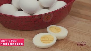 EasytoPeel Hard Boiled Eggs [upl. by Aniroc566]