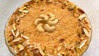 Eid Special Crispy Nawabi Seviyan  Creamy Vermicelli Dessert Recipe  Nawabi Semai [upl. by Anawk478]