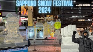 SAPPORO SNOW FESTIVAL 2024 [upl. by Yenoh]