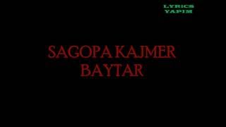 Sagopa Kajmer  Baytar Lyrics [upl. by Arretnahs699]