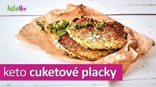 KetoMix videorecept  Cuketové placky [upl. by Nrev]