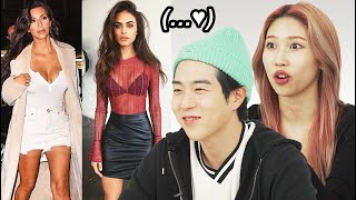 Koreans React To Western Revealing Fashion Culture See Through [upl. by Assinna]