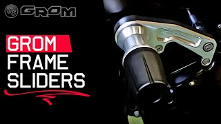 TRS Honda Grom Frame Sliders  MSX125 [upl. by Marlea]