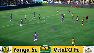 Yanga Sc Vs VitalO Fc 6  0  Caf Champion League [upl. by Beverlie514]