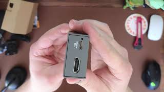 Unboxed Blackmagic 12G HDMI to SDI micro converter [upl. by Alick]