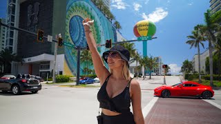 Walking Tour Hallandale Beach Miami Florida  USA  4K 🇺🇸 [upl. by Anse]