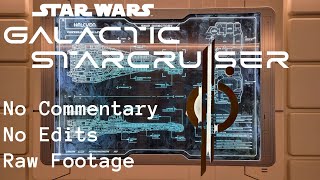 No Commentary  Raw Footage  Star Wars Galactic Starcruiser  Closed Experience at Disney World [upl. by Ardnossak88]