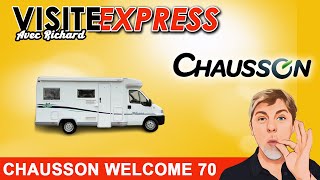 CAMPINGCAR CHAUSSON WELCOME 70 [upl. by Selwin617]