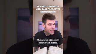 Fedez DIFENDE Chiara Ferragni per la truffa del Pandoro e si scaglia contro Giorgia Meloni [upl. by Grant]