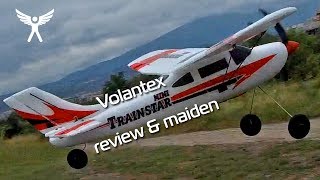 Volantex Mini Trainstar  very good for beginners review and maiden [upl. by Leuams636]