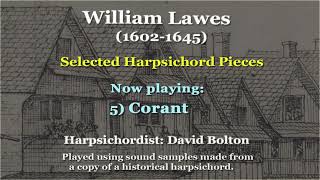 William Lawes 16021645 Selected Harpsichord Pieces [upl. by Nothsa]