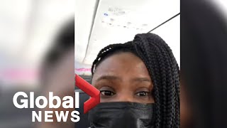 “Because we are Black” BC couple says racism contributed to their removal from flight [upl. by Jarlathus992]