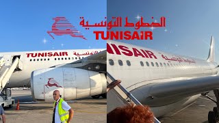 Tunisair review 🇹🇳🇹🇷 Istanbul to Tunis amp Tunis to Istanbul [upl. by Aiciles]