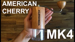 COMANDANTE MK4 American Cherry  UNBOXING New Coffee Grinder [upl. by Gearard671]