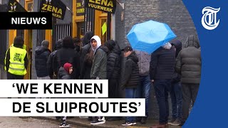 Massaal naar België voor vuurwerk ‘Het is extreem druk’ [upl. by Rima]