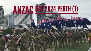 ANZAC DAY 2024 Perth 1 [upl. by Barret]