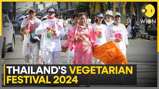 Thailand Celebrates Annual Vegetarian Festival  WION [upl. by Immij]