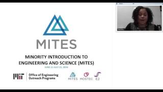 2016 MITES E2MIT and MOSTEC Application Webinar [upl. by Adiari]