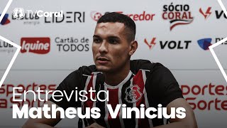 TV Coral  Entrevista com Matheus Vinicius [upl. by Amice247]