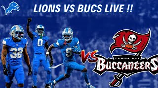 Detroit Lions Fans React Live Detroit Lions vs Tampa Bay Bucs  Watch Party [upl. by Aylmar]