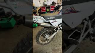 Suzuki DR200 DJEBEL exhaust sound GPR exhaust dr200 suzuki gprexhaust [upl. by Demetra448]