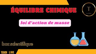 01équilibre chimique loi daction de masse [upl. by Naylor]