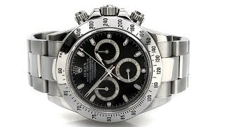 Rolex Oyster Perpetual Cosmograph Daytona 116520 [upl. by Hibbert144]