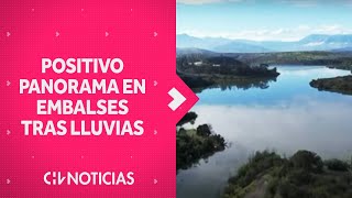 A SU MÁXIMA CAPACIDAD Los embalses y lagunas aumentaron volumen de agua tras lluvias  CHV Noticias [upl. by Follansbee]