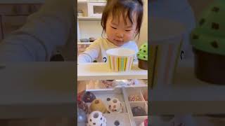 Adorable toddler opens up her own ice cream shop [upl. by Tonkin664]