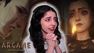 WHAT AN ENDING  Arcane Season 2 Official Trailer Reaction [upl. by Hernandez]