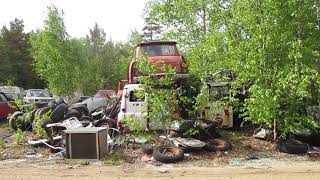 Swedish Junkyard in Summertime [upl. by Hcnarb]