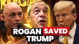 Nigel Farage reveals why Rogan will WIN Donald Trump The 2024 election [upl. by Campman]