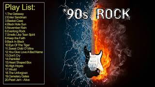 Top 20 Greatest 90s Rock Songs of All Time  Top 20 Songs So Hot Of Rock Ballads [upl. by Oalsinatse]