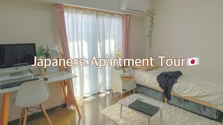 My 300 Japanese Apartment Tour🇯🇵 Living in Japan  Old cozy simple [upl. by Jempty]