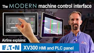 The Modern Machine Control Interface ✨  Eatons XV300 Series of HMI and PLC Panel [upl. by Campos]