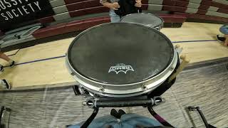 Nutley High School Indoor Percussion 20232024  Connecticut PAS Chapter Snare 3 Cam [upl. by Nosahc]