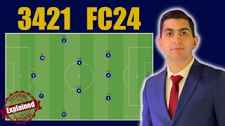 3421 Formation Explained  Players Roles  Ideal Players Profiles amp Winning Custom Tactics  FC 24 [upl. by Barbour]