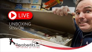 Aerobertics Live  PilotRC unboxing  and more [upl. by Wileen]