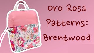 Brentwood by Oro Rosa patterns tutorial [upl. by Cibis]