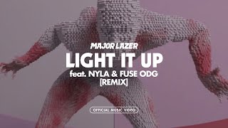 Major Lazer – Light it Up feat Nyla amp Fuse ODG Remix Official Music Video [upl. by Immat691]