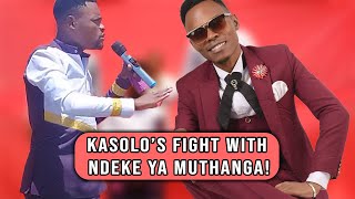 KASOLO CONTINUES HIS FIGHT WITH NDEKE YA MUTHANGA🔥 [upl. by Duwe]