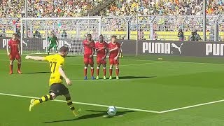 PES 2018  GAMEPLAY BORUSSIA DORTMUND vs LIVERPOOL GOLAÇO DE FALTA Análise 33 [upl. by Faubion]