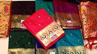 Paithani And Designer Saree At Dev Selection Booking No 9270167929 [upl. by Ydahs]