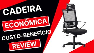 Melhor cadeira básica com o melhor custobenefício Cadeira para estudar e trabalhar no home office [upl. by Lorrac]